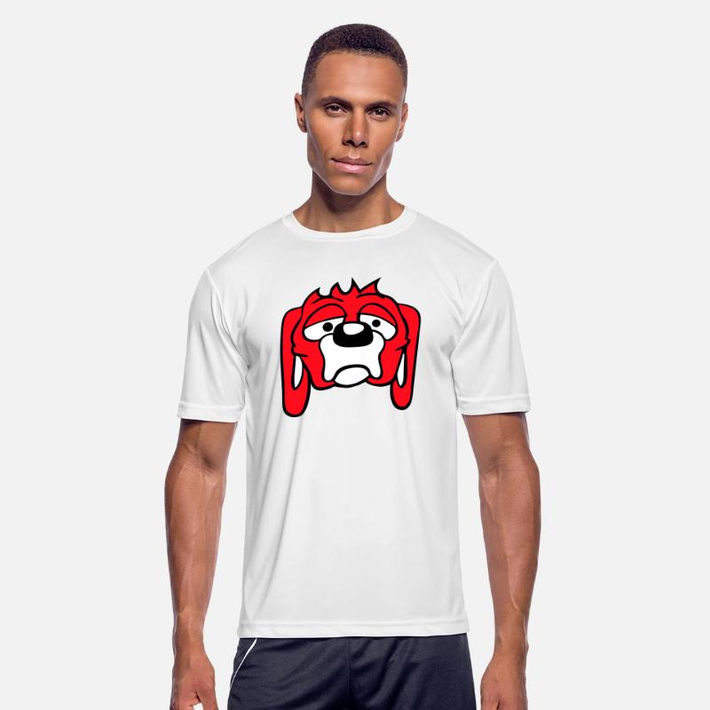 Dog Looks Unhappy Sad Shy Scared Bored Face Funny