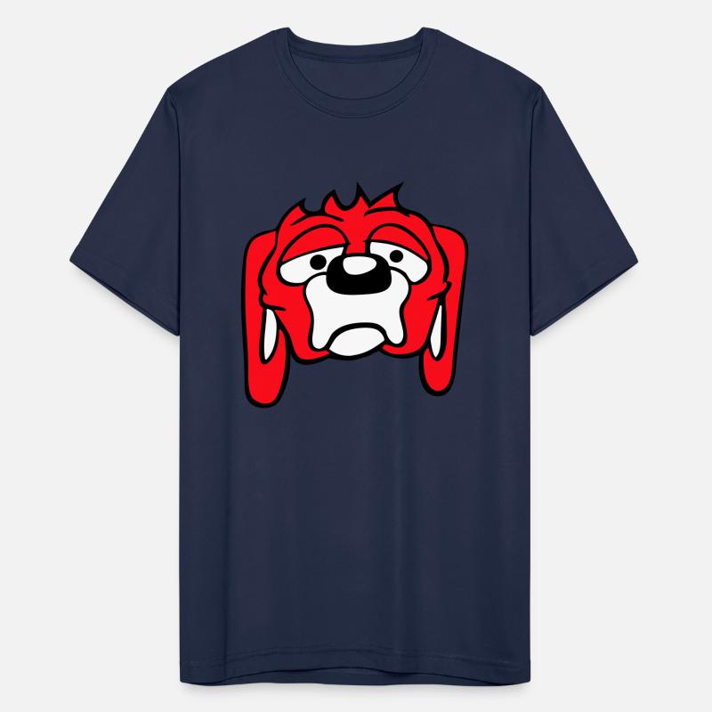 Dog Looks Unhappy Sad Shy Scared Bored Face Funny