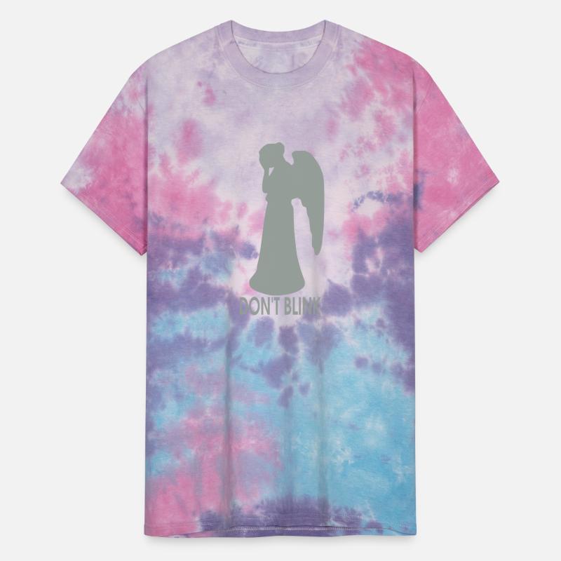 don't blink with angel statue