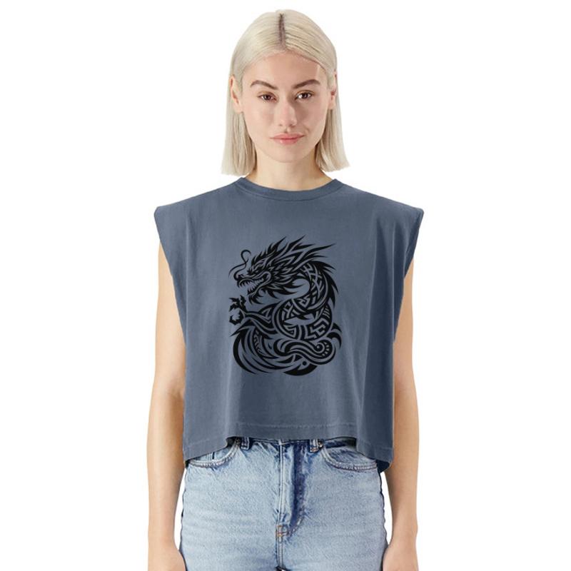 Dragon Tribal Tattoo Artistic Design