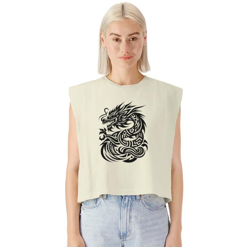 Dragon Tribal Tattoo Artistic Design