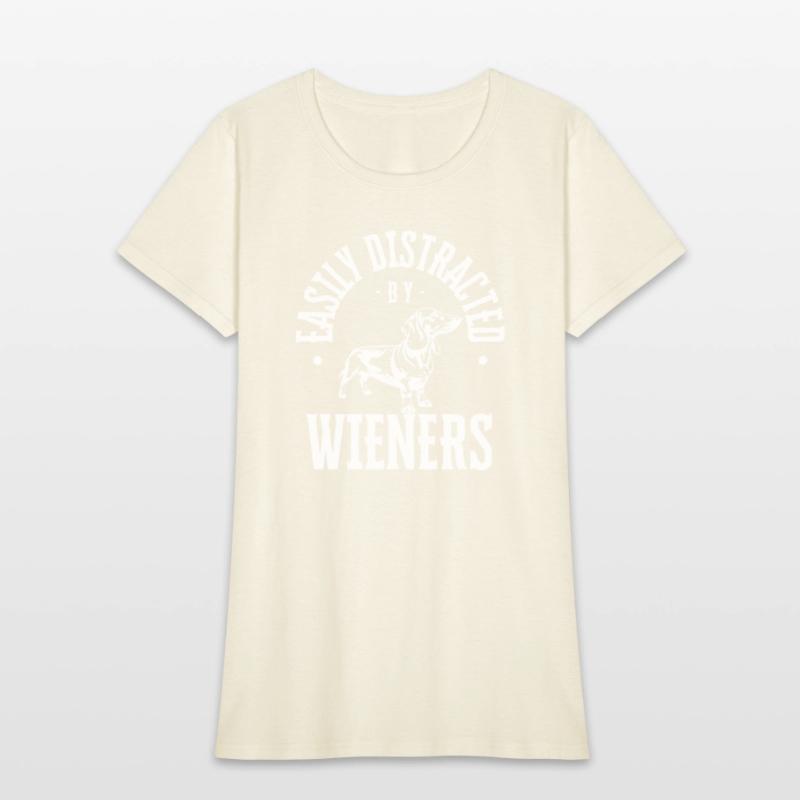 Easily Distracted by Wieners, Funny Dachshund