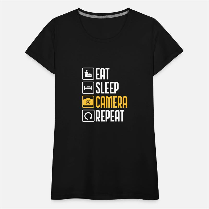 Eat Sleep Camera Repeat Photography Photographer