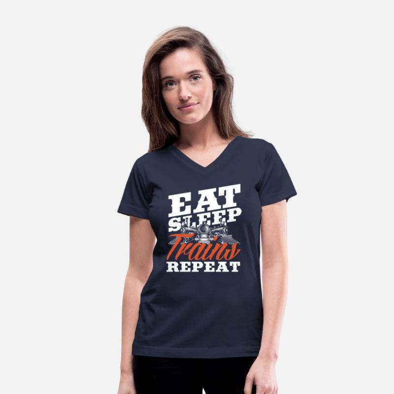 Eat Sleep Trains Repeat Train Lovers