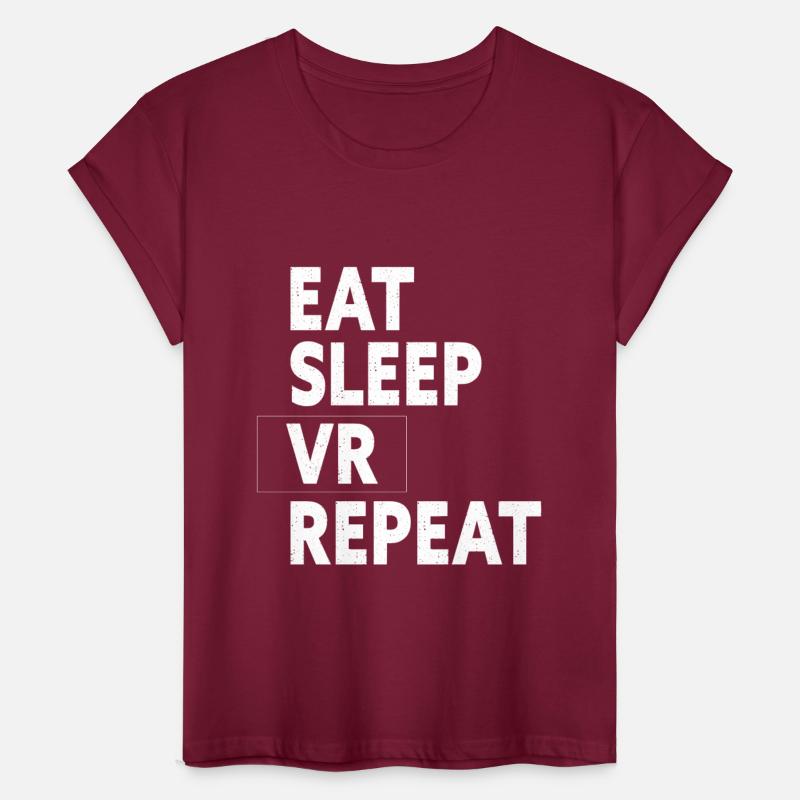 Eat Sleep VR Repeat Gift, virtual reality, gamer