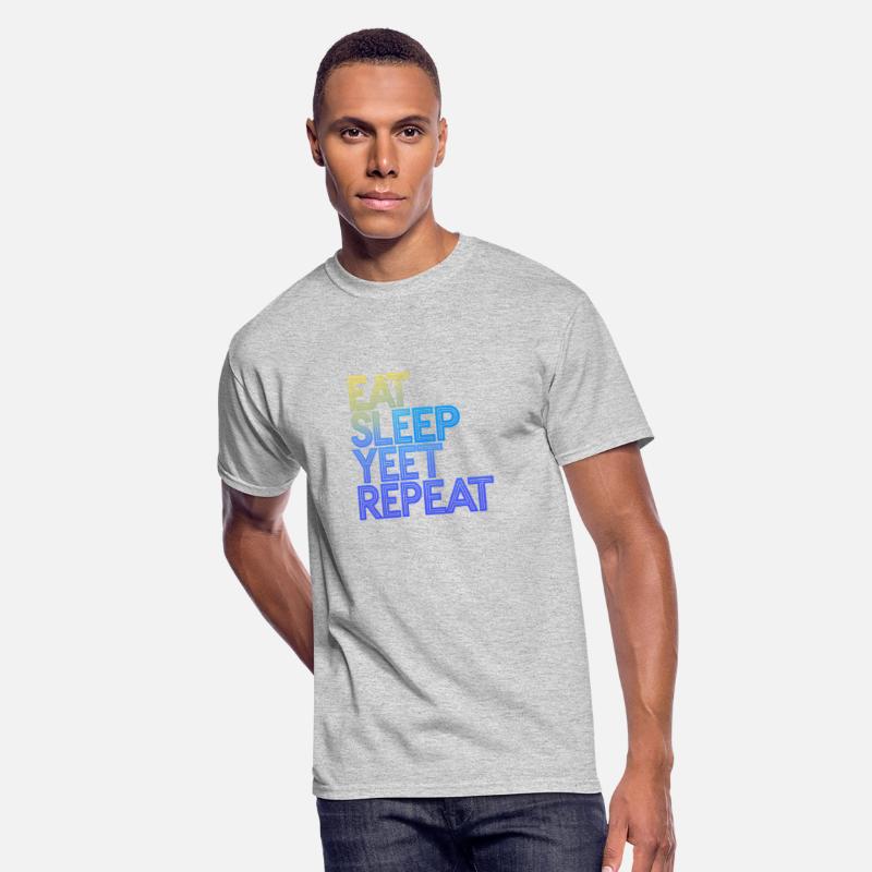 Eat Sleep Yeet Repeat Colorful Motivational Words
