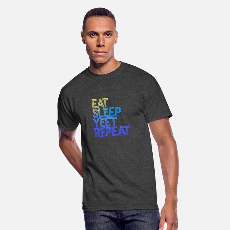 Eat Sleep Yeet Repeat Colorful Motivational Words
