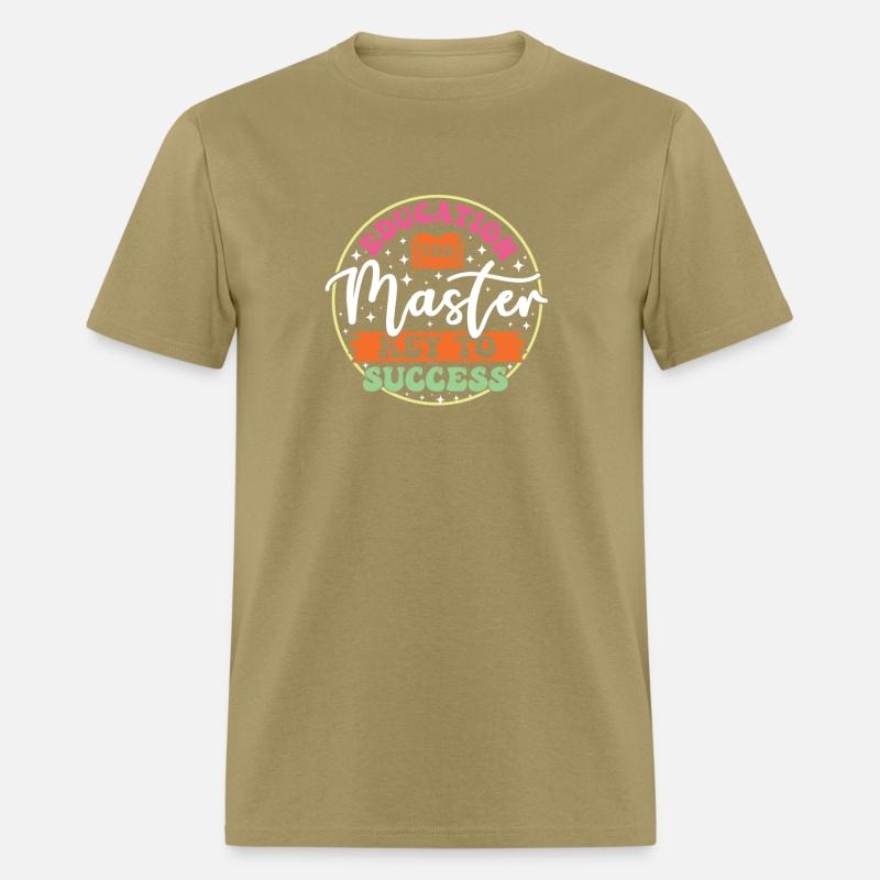Education The Master Key To Success T-Shirt