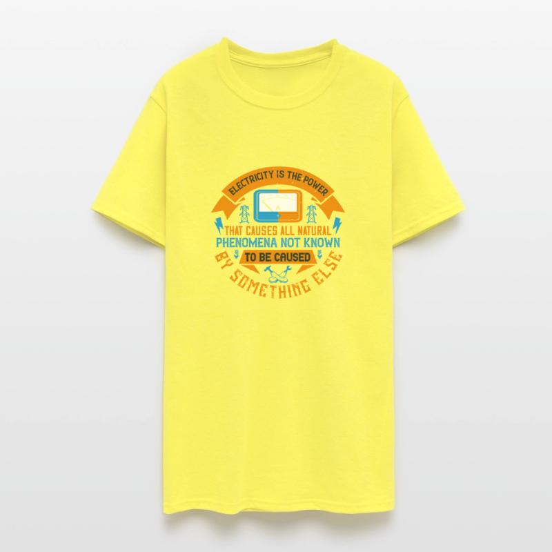 Electricity Is The Power That Causes All Natural