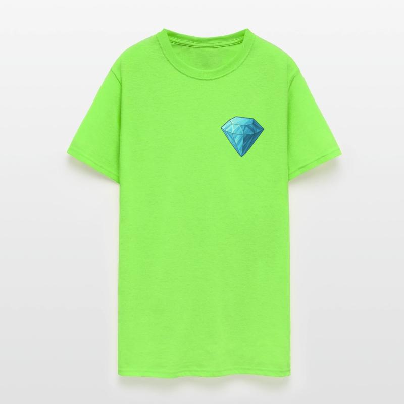 Elegant Blue Diamond Illustration