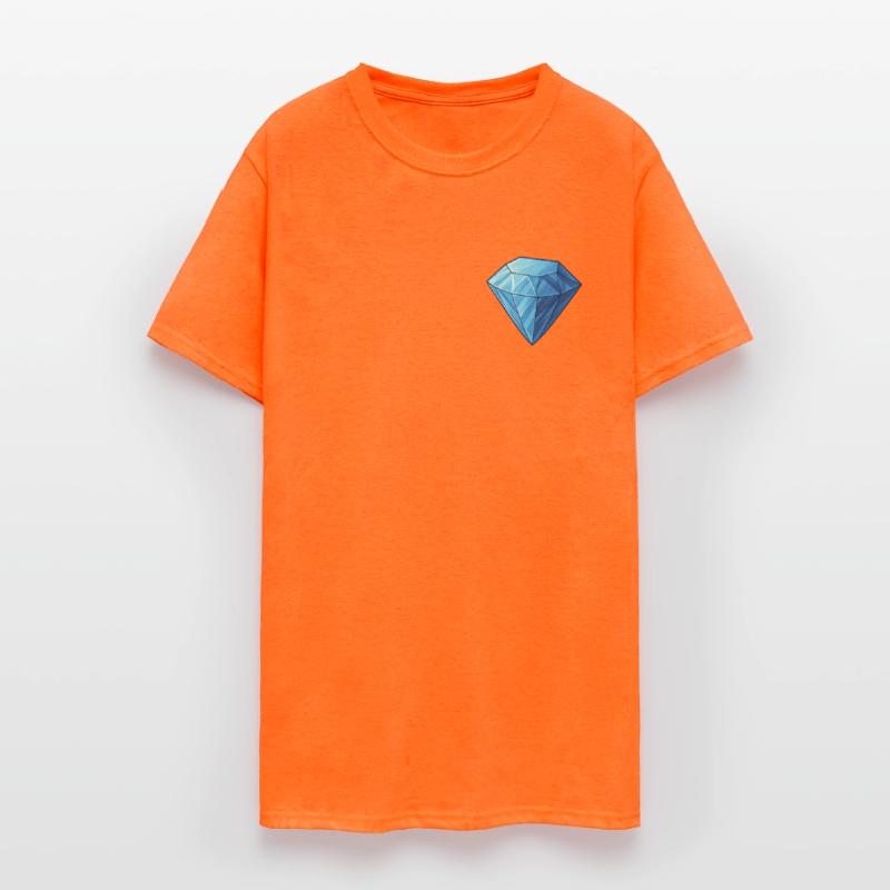 Elegant Blue Diamond Illustration