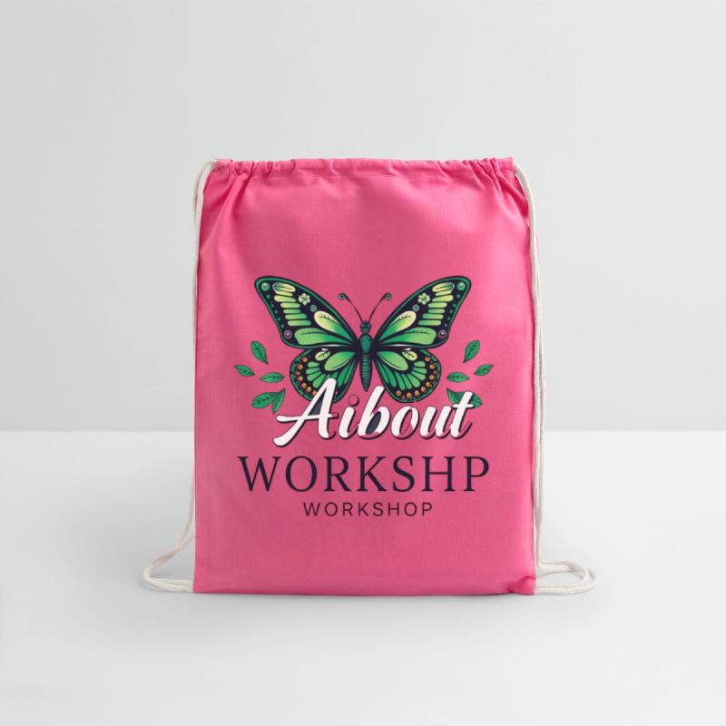 Elegant Butterfly with Leaf Accents