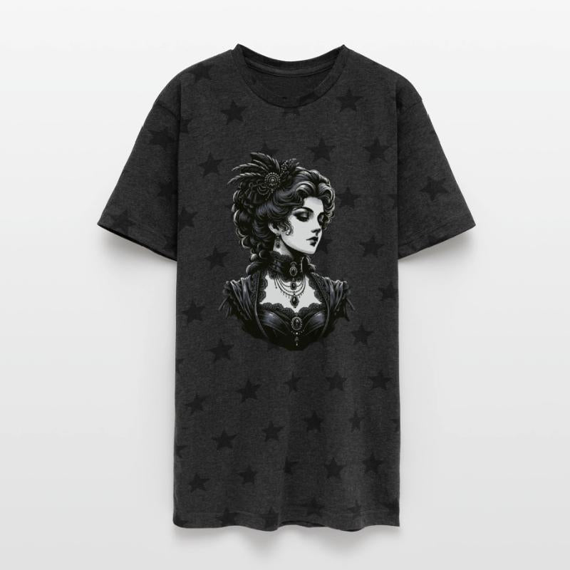 Elegant Gothic Lady: Victorian Grace