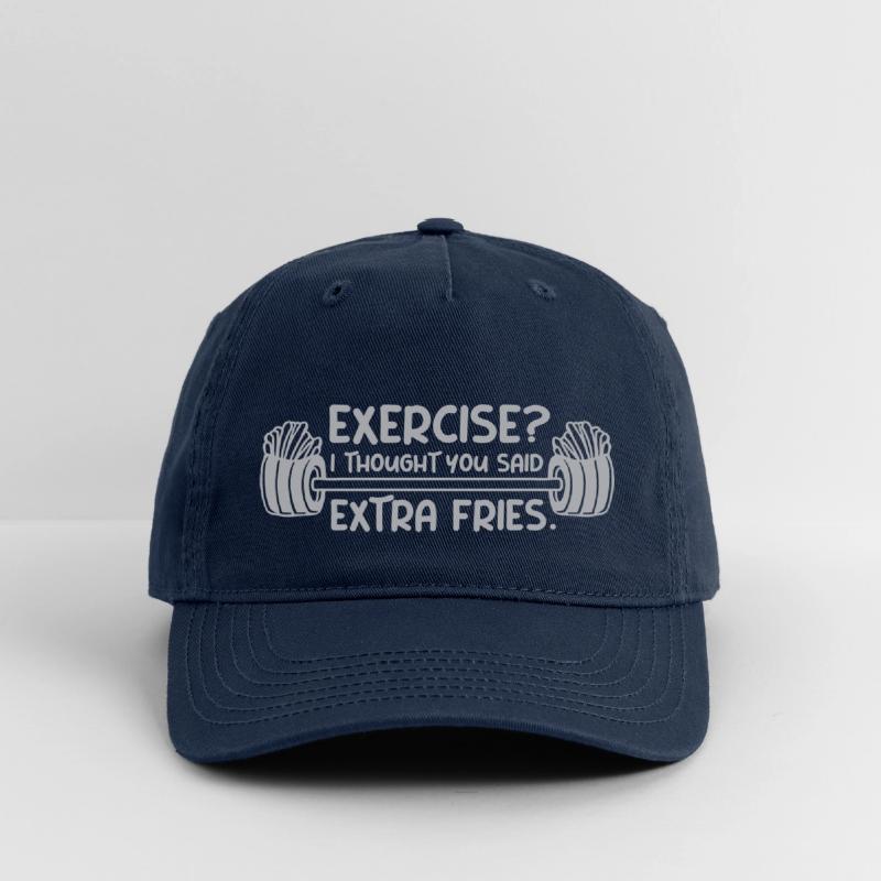 Exercise Extra Fries Quote