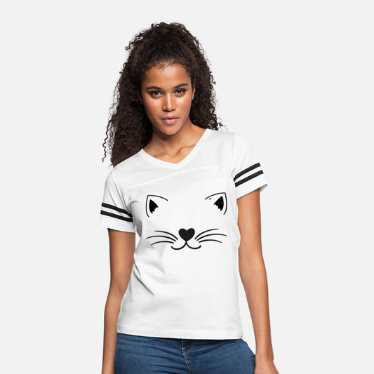 Face cat T-shiry