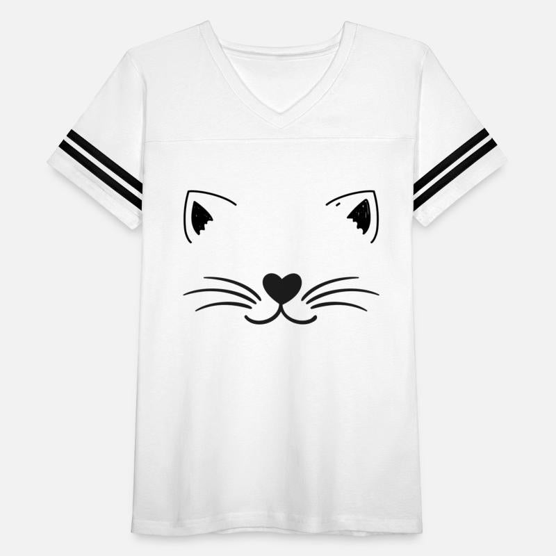 Face cat T-shiry