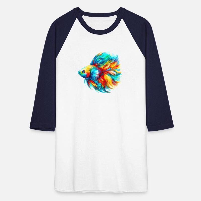 Fairy veil fish with vibrant colors