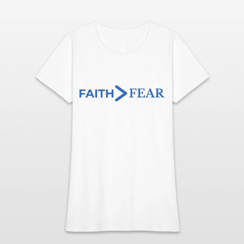 "Faith > Fear" – Bold Christian Apparel Collection