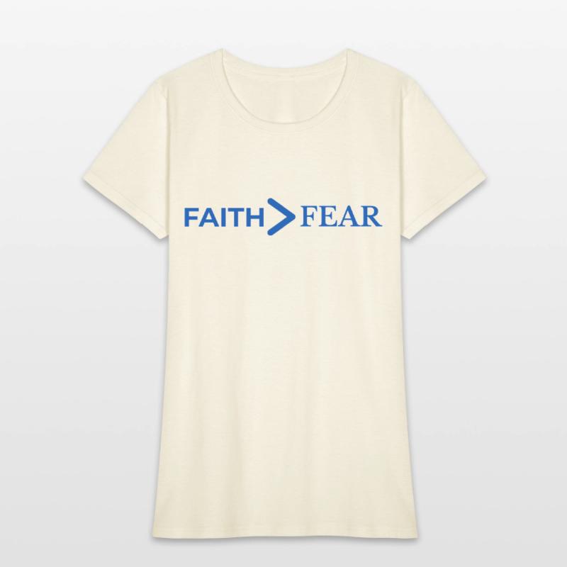 "Faith > Fear" – Bold Christian Apparel Collection