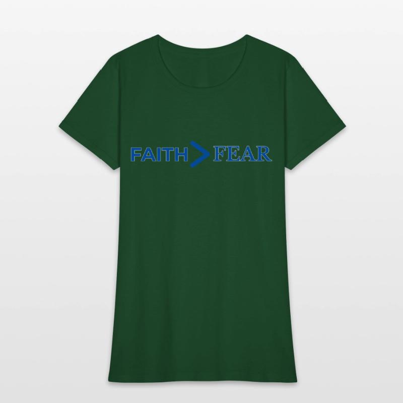 "Faith > Fear" – Bold Christian Apparel Collection