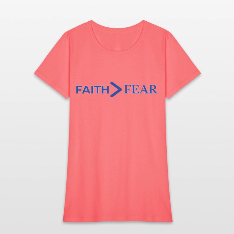 "Faith > Fear" – Bold Christian Apparel Collection