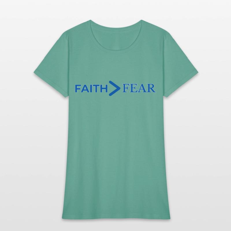 "Faith > Fear" – Bold Christian Apparel Collection