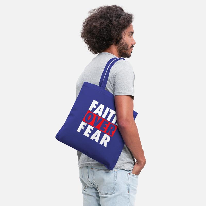 Faith Over Fear Inspirational Pro Christian