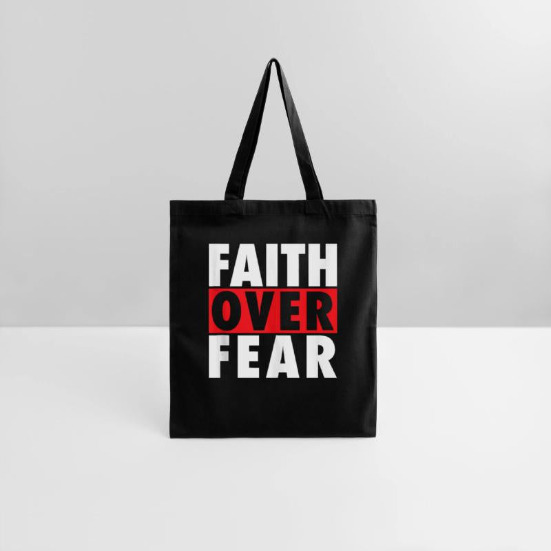 Faith Over Fear Inspirational Pro Christian