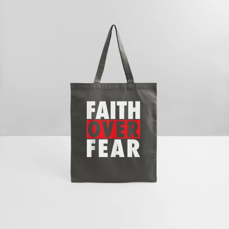 Faith Over Fear Inspirational Pro Christian