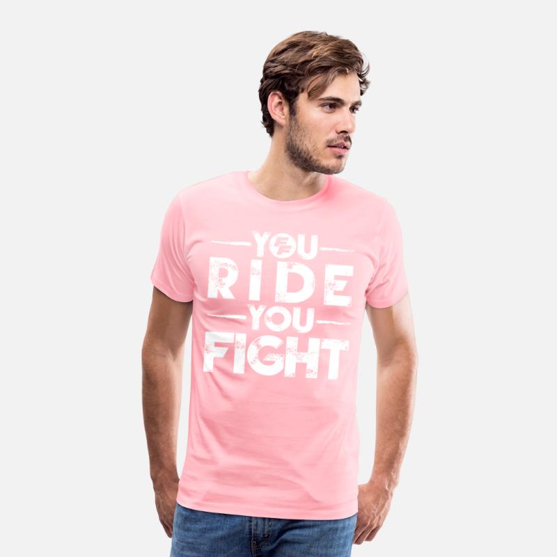 Fast And Furious You Ride You Fight Quote White