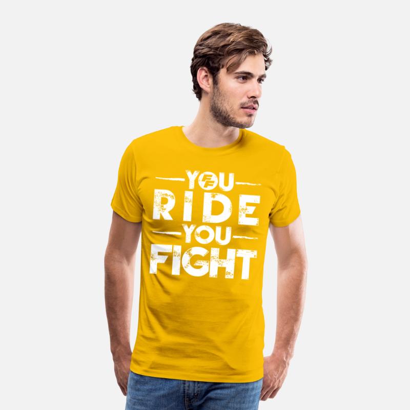 Fast And Furious You Ride You Fight Quote White