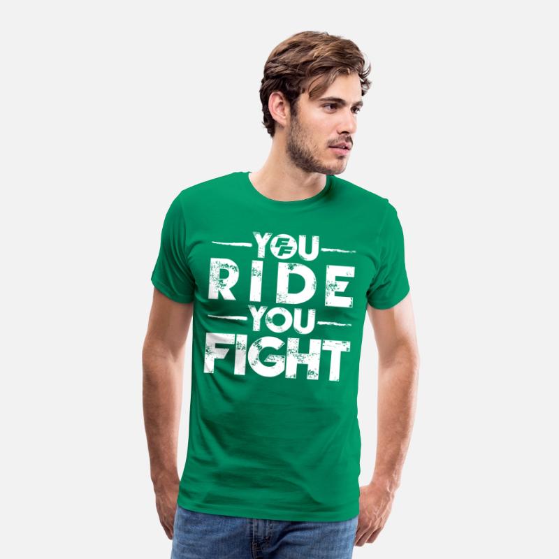 Fast And Furious You Ride You Fight Quote White