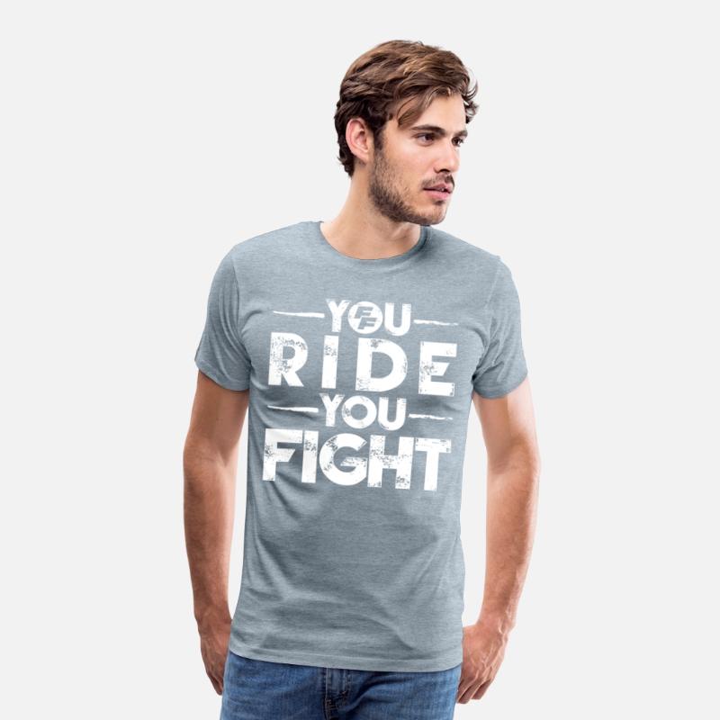 Fast And Furious You Ride You Fight Quote White