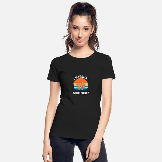 Feeling Woolly Good Retro Sunset Woolly Mammoth