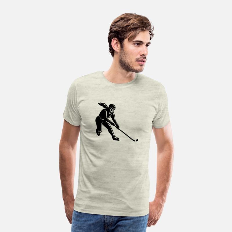 Female Bandy Player Striking Ball with Stick