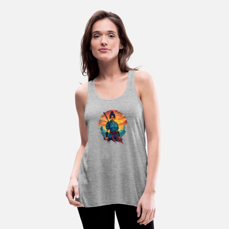 Female Samurai In Traditional Armor