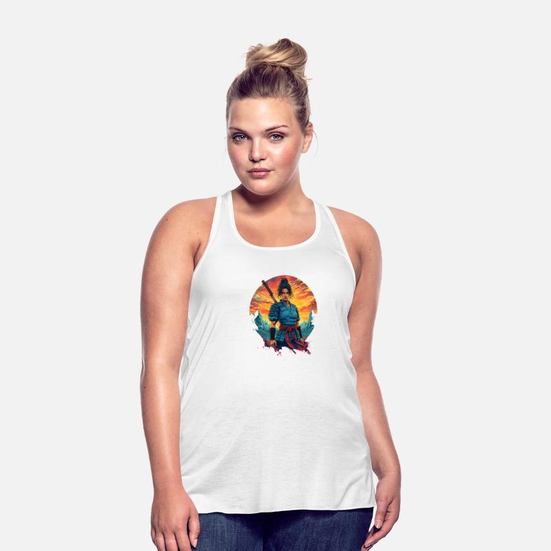 Female Samurai In Traditional Armor