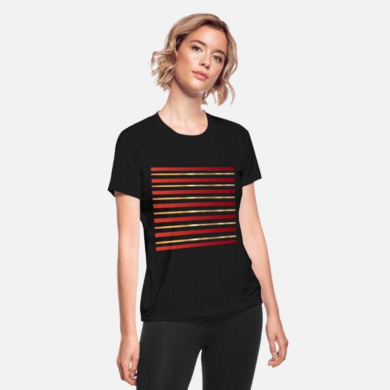 Festive Modern Stylish Trendy Gold Glitter Stripes
