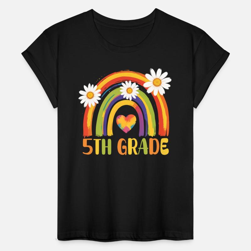 Fifth Grade Rainbow Back to School 5th Grade