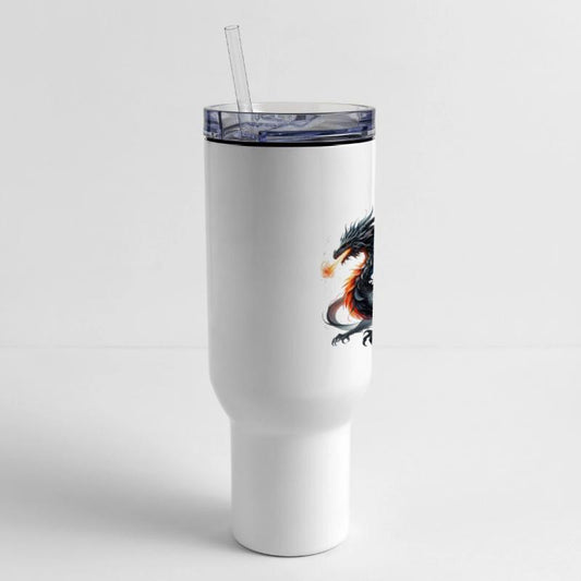 Fire Breathing Black Dragon