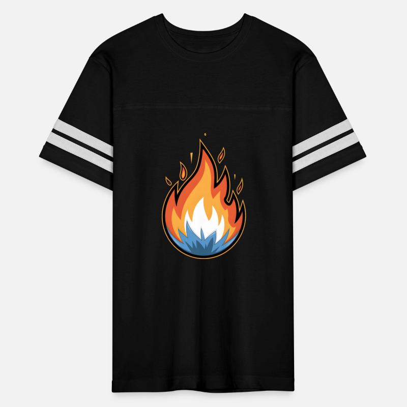 Fire Flame Hot Burning Flaming Women Men Adult Boy