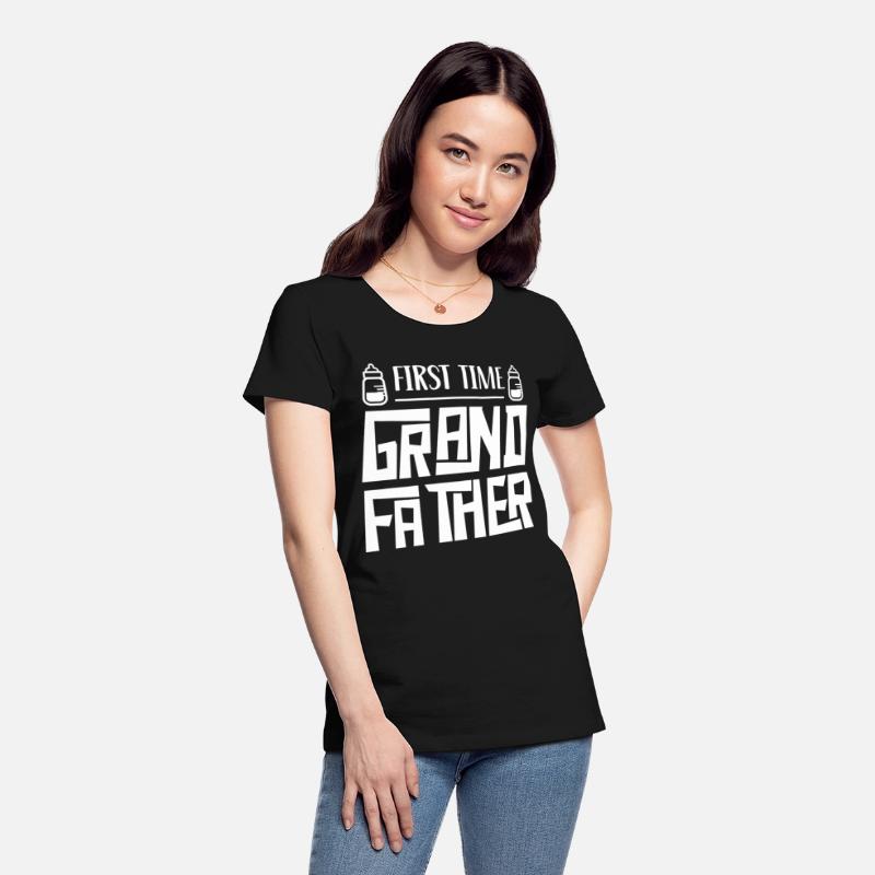 First Time Grandfather Cute Grandparent Pregnant