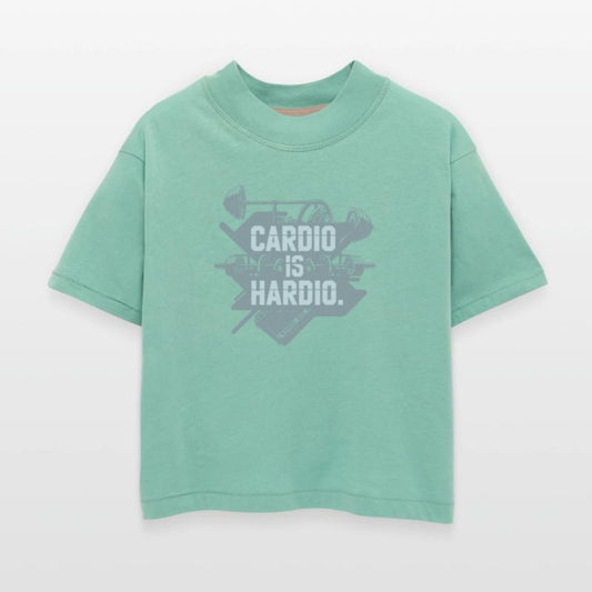 Fitness gym Tee! with funny cardio pun