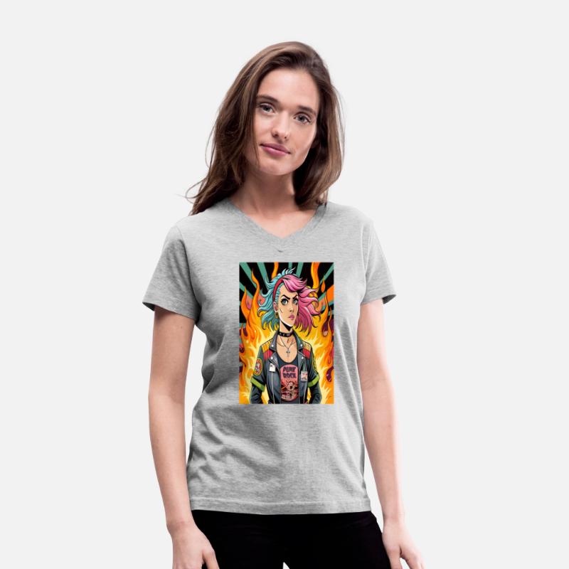 Flames of Punk Rock Girl