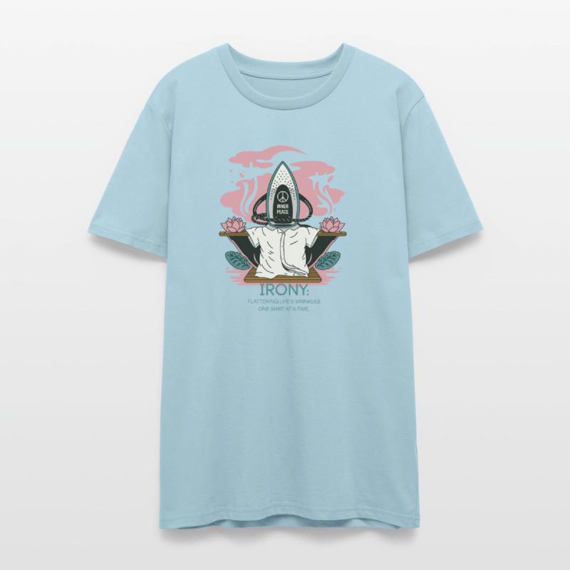 Flattening Life's Wrinkles Zen Iron Lotus Flowers