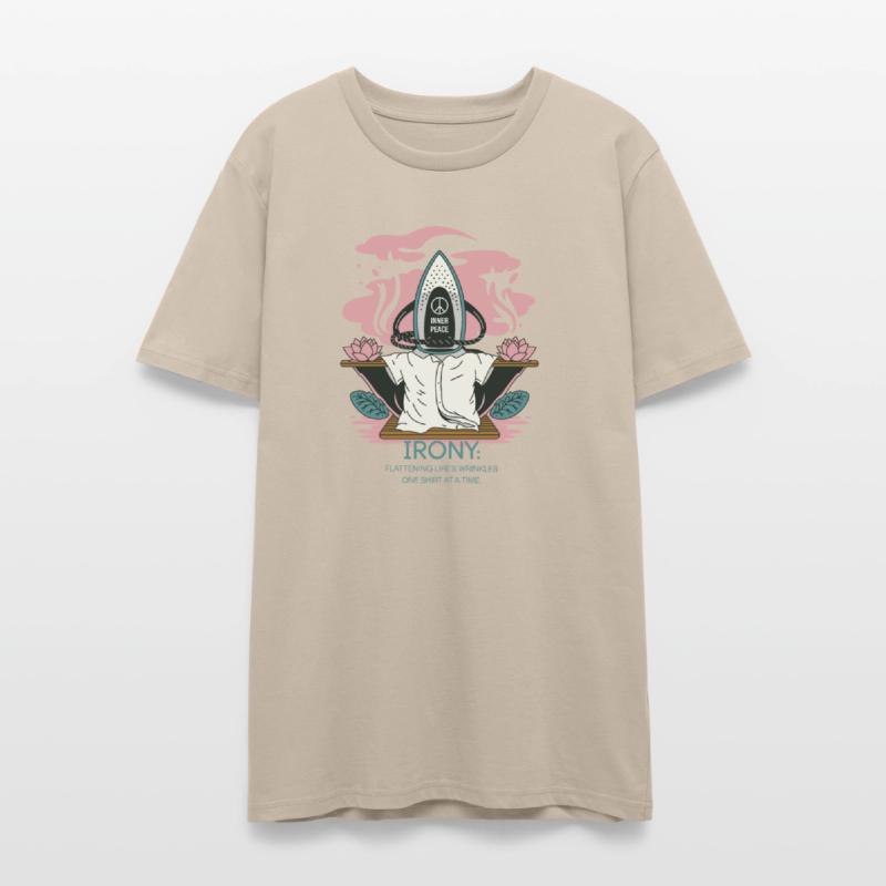 Flattening Life's Wrinkles Zen Iron Lotus Flowers