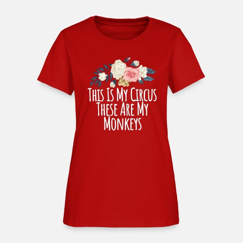 Floral Flowers This Is My Circus These Are My Monk