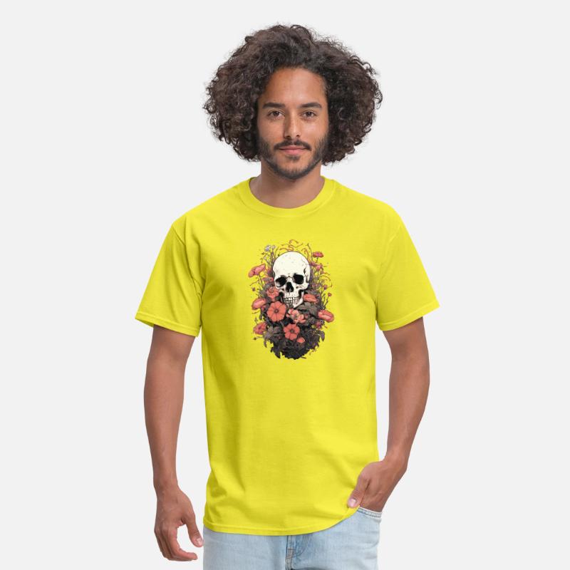 Flowers & Skull Goth