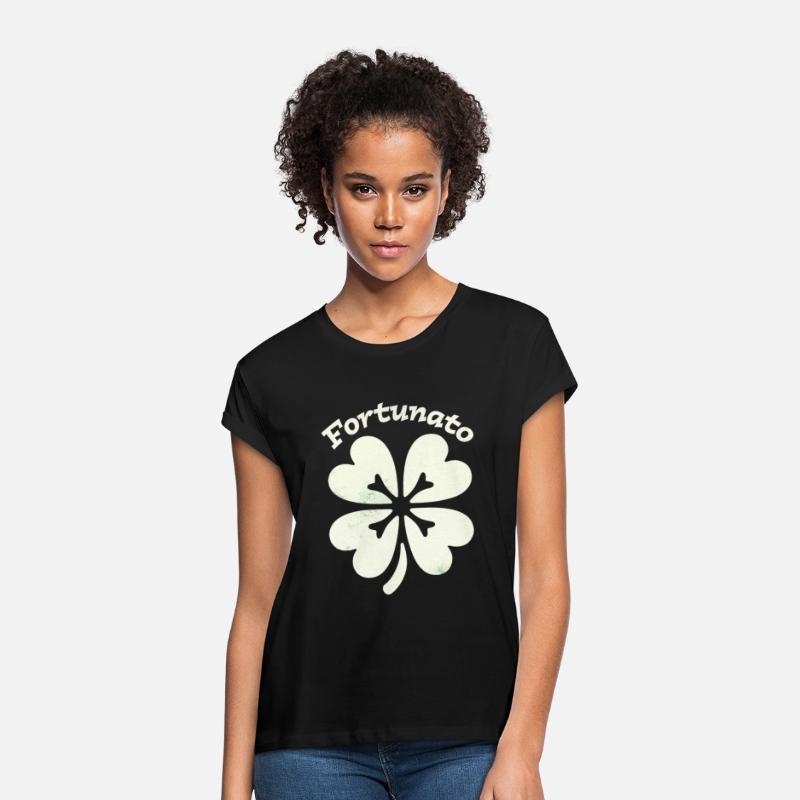 Fortunato Emblem Distressed Four-Leaf