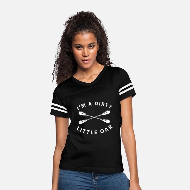 Fun Crew Rowing Apparel Dirty Little Oar Boat Tee